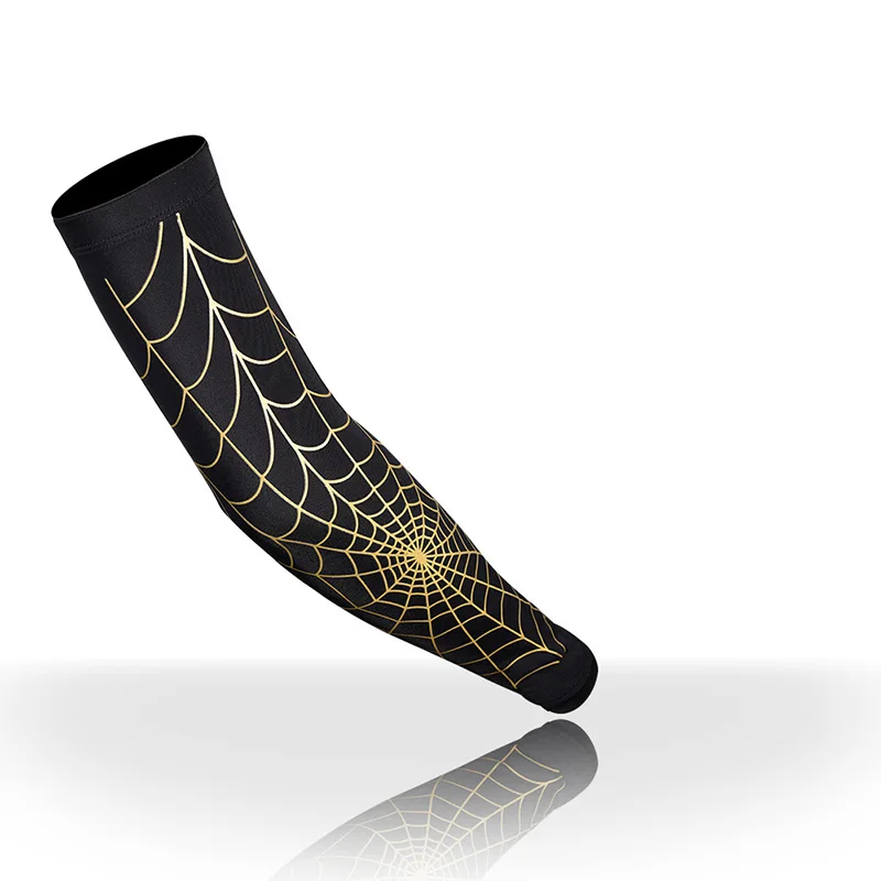 1 шт. spiderвеб-печать спортивные рукавицы паутина рукав для мужчин N женщин унисекс