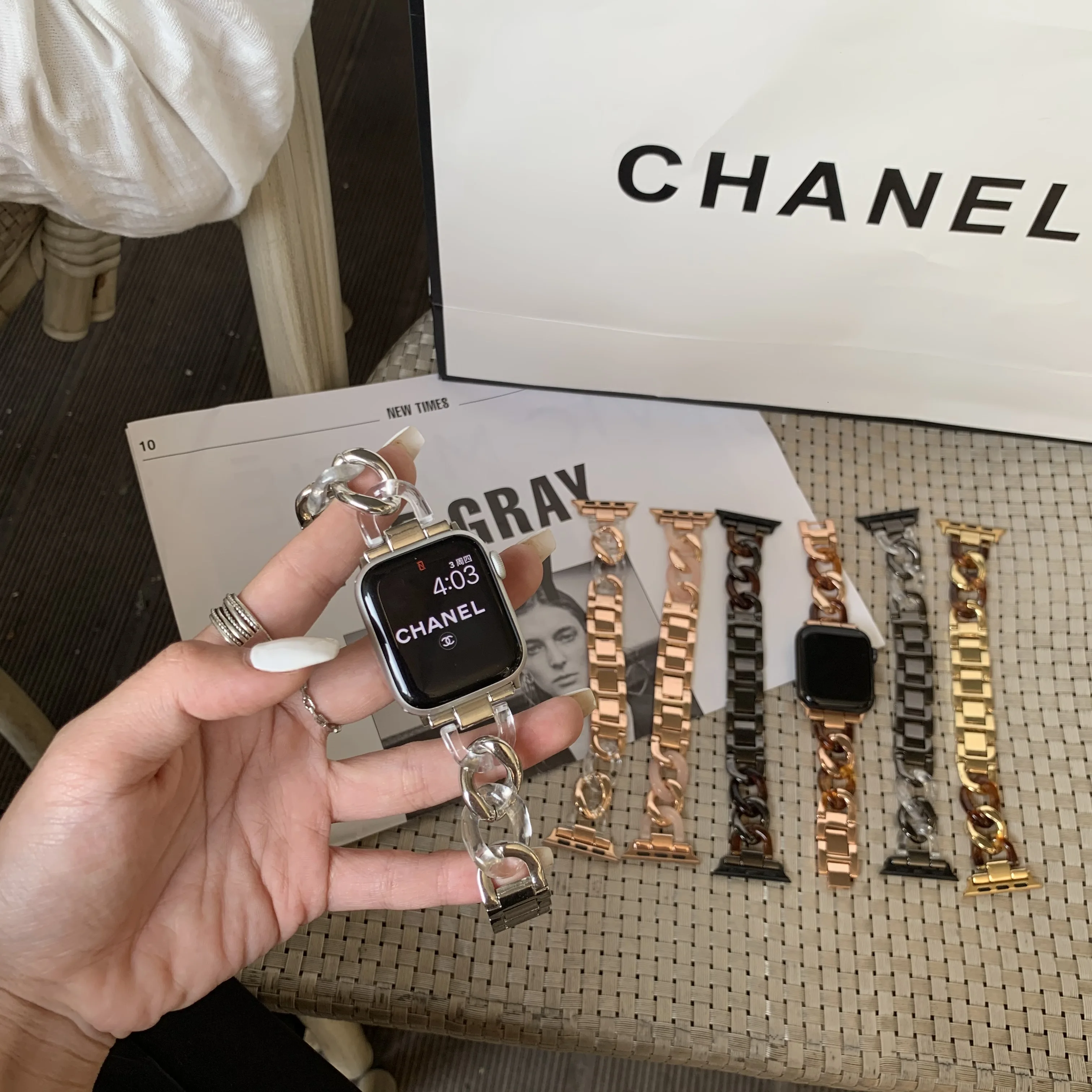 

Ремешок из нержавеющей стали для Apple watch band 44 мм 40 мм 38 мм 42 мм 41 мм 45 мм