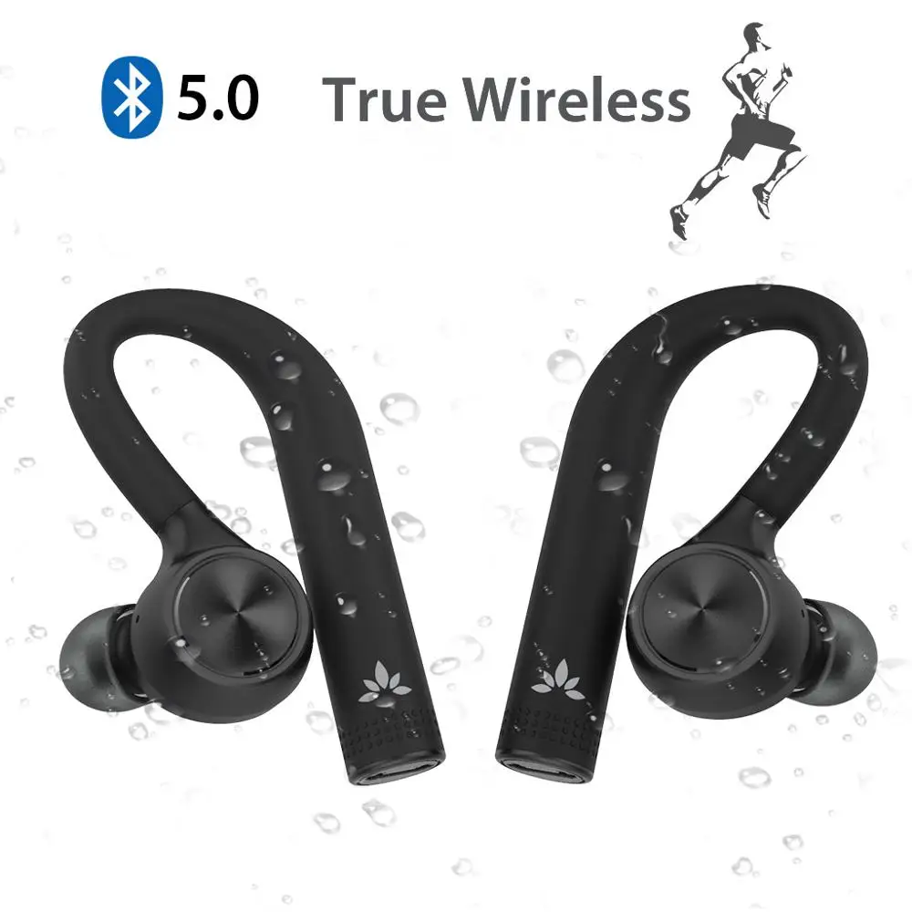 Avantree настоящие беспроводные наушники для бега устойчивые к поту TWS Bluetooth 5 0 с