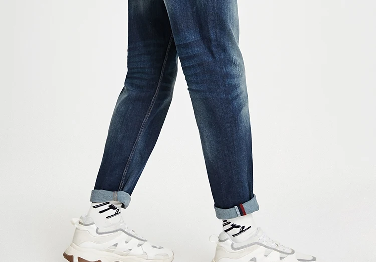 JackJones мужские модные трендовые узкие Стрейчевые джинсы, джинсовые штаны, мужская одежда 219132554
