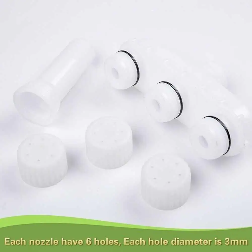 3 Heads Atomization Durable Multifunction Sprinkler Adapter Adjustable Irrigation Nozzle Garden Spray Outdoor Orchard | Дом и сад