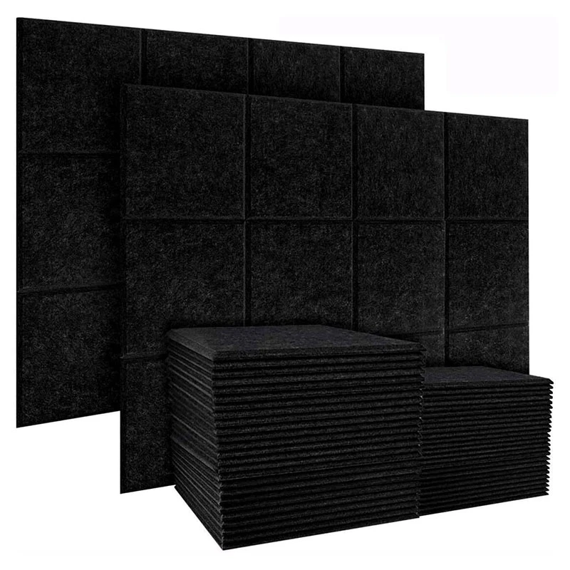 

20 Pcs Sound Insulation Board,Soundproof Padding and Beveled Edge Tiles,for Wall Decor &Sound Insulation Treatment
