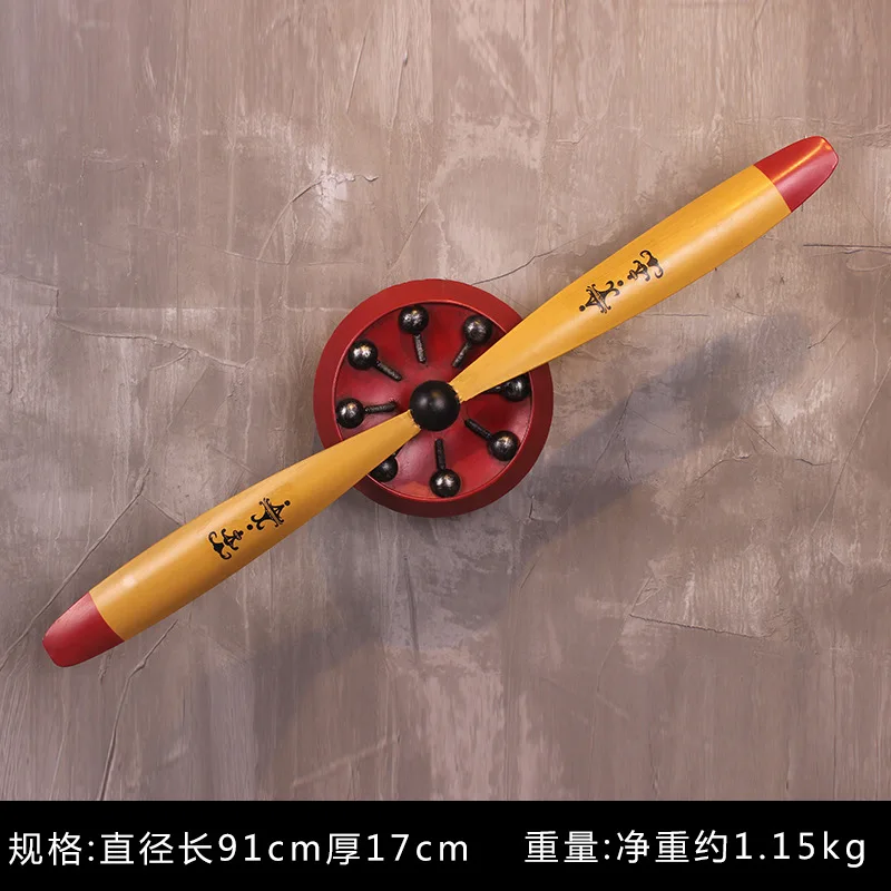 

Big Retro Airplane Propeller Metal Wall Hanging Decoration Metal Crafts Cafe Restaurant Bar Home Decor Wall Hang Kids Decor Gift