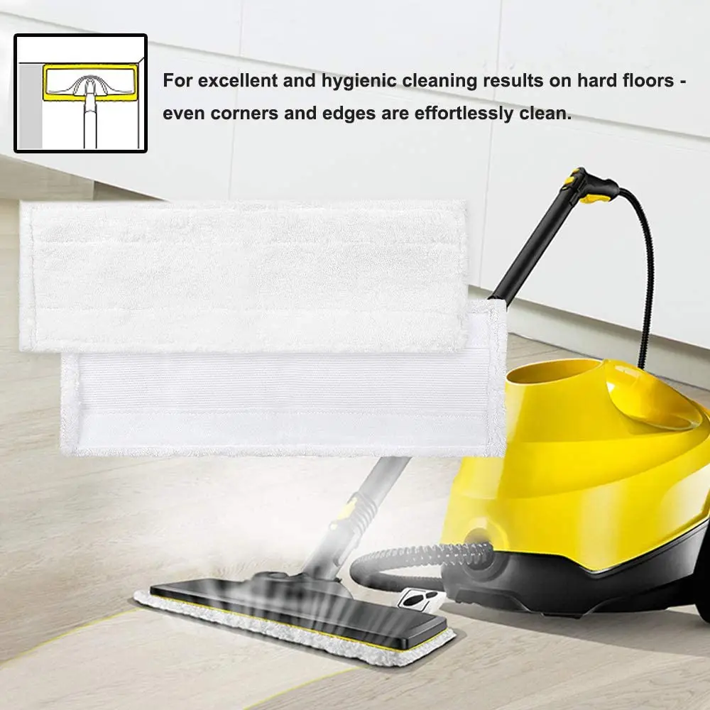 Тряпка для швабры из микрофибры совместима с пароочистителем Karcher EasyFix SC 2 3 4 5 |