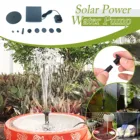 Солнечный раздельный водяной насос, садовый пруд, ландшафтный фонтан