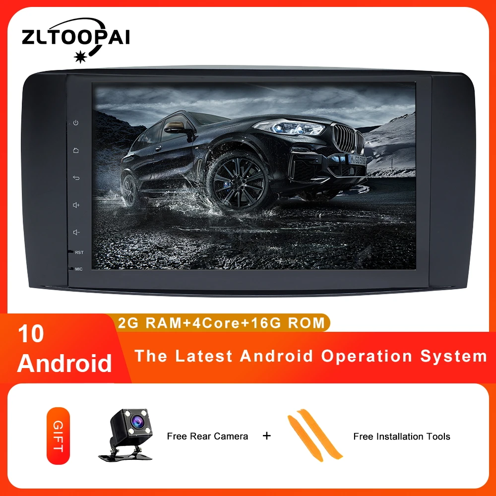 ZLTOOPAI Android 10 автомобильный Радио dvd плеер для Mercedes Benz R Class W251 R280 R300 R320 R350 R63 2006 2013 GPS