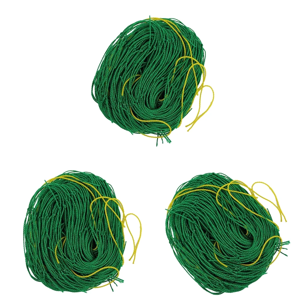 

3Pieces Nylon Durable Plant Trellis Netting for Climbing Plants 180x270cm