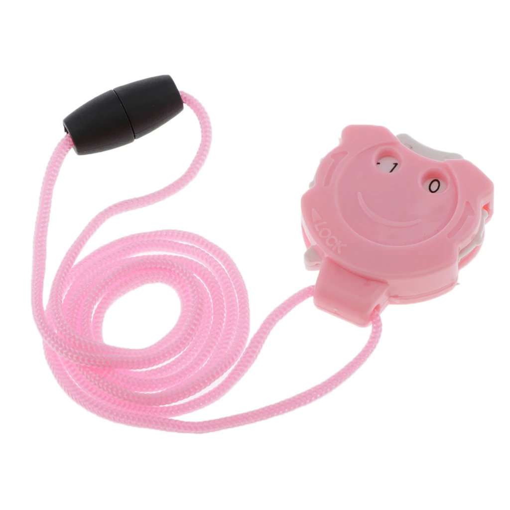 Миниатюрный вязальный крючком счетчик-Кнопка цифровой кулон Стильный Стич Tally