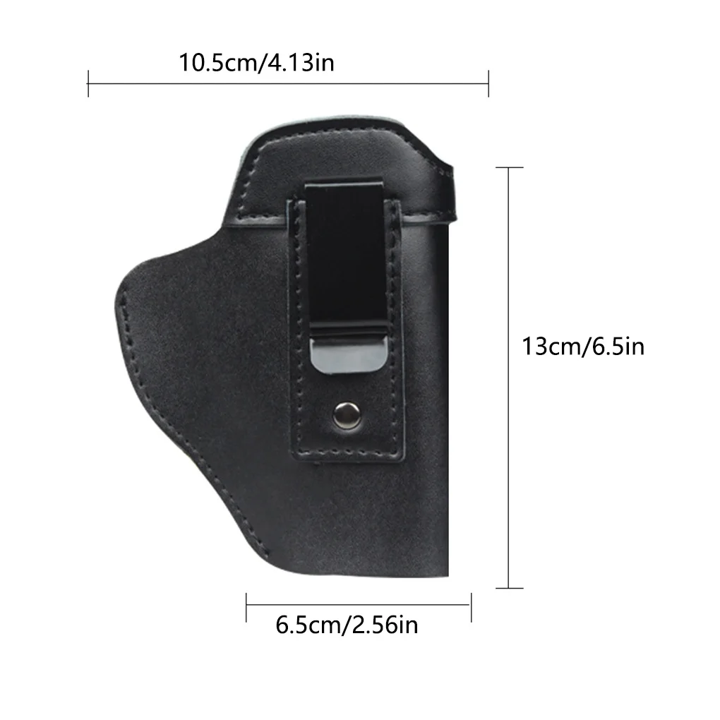 Кобура для пистолета кожаная револьверная охотничья универсальная военная