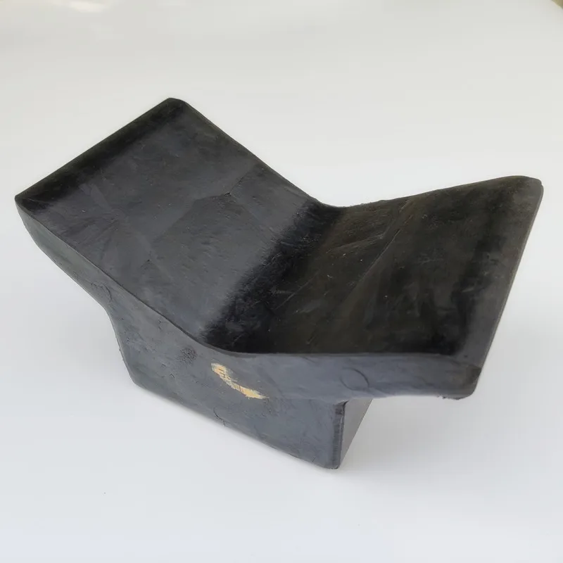 CVP черный прицеп для резиновый лодки лук единый V блок и ролик RV Запчасти фургонов