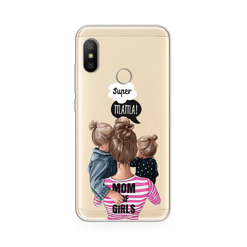 Patterned 5 Чехлы ciciber для телефонов Redmi Note 7 8 6 5 4 A 3 X Pro, мягкий чехол из ТПУ для Xiaomi Redmi 6 5 4 3 A X S Plus Pro S2 Super Mom Girls - Цвет: Patterned 5