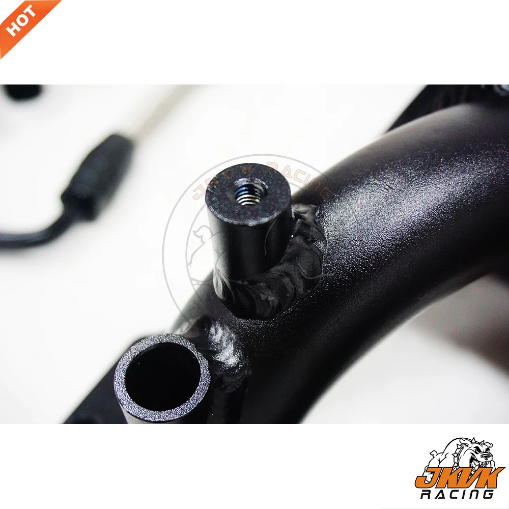 

JKVK RACING Billet Aluminum Intake Manifold Kit For S4 A4 A6 Allroad B5 2.7T Engine 2000-2003