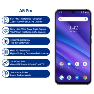 Смартфон UMIDIGI A5 PRO, 4+32 ГБ, 3 цвета