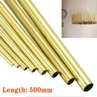 brass tube pipe round tubing outside 2mm 20mm long 500mm wall 0 5 2mm