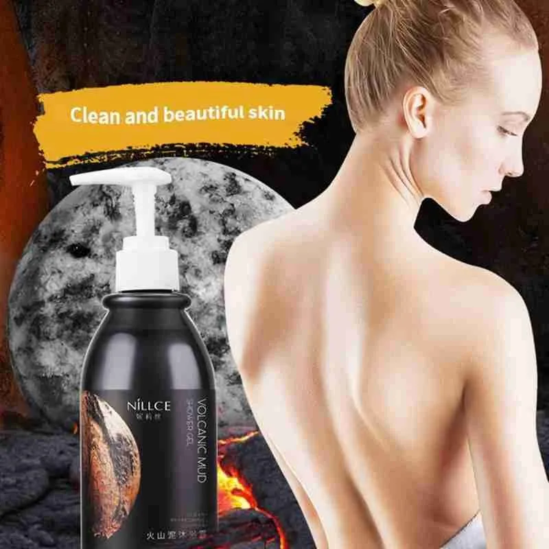 

Volcanic Mud Shower Gel Skin Cream Whitening Body Cream Set Cream For Women&Men Moisturizing Whitening Lotion Body B4M0