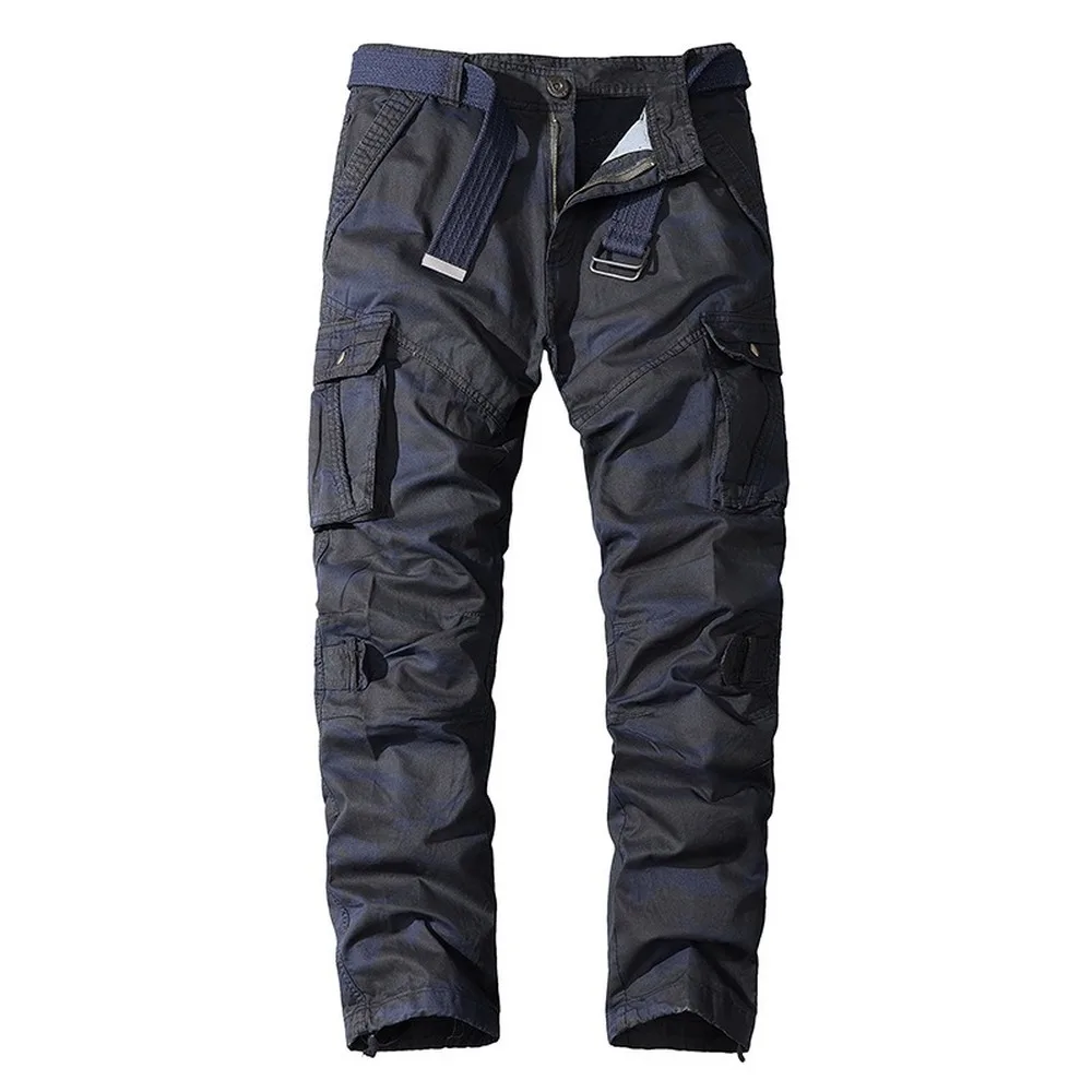 

Camouflage Pants Men Pure Cotton Outdoor Military Multi-Pockets Pants Camo Tactical Trousers Army Pants Male Spring Autumn 2021