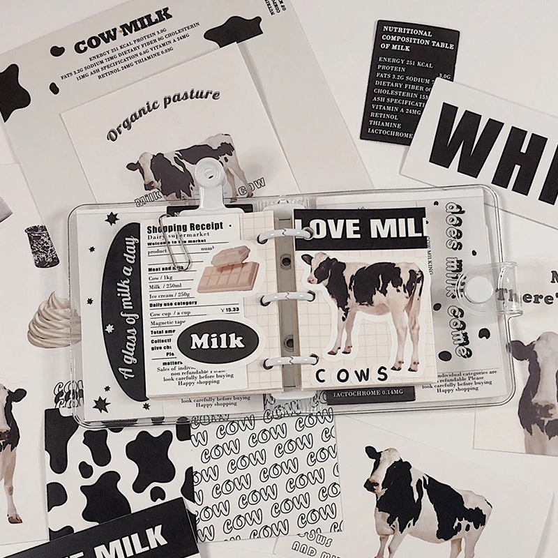 Одежда с принтом милой коровы Десерт медведь наклейка сделай сам скрапбукинг дно