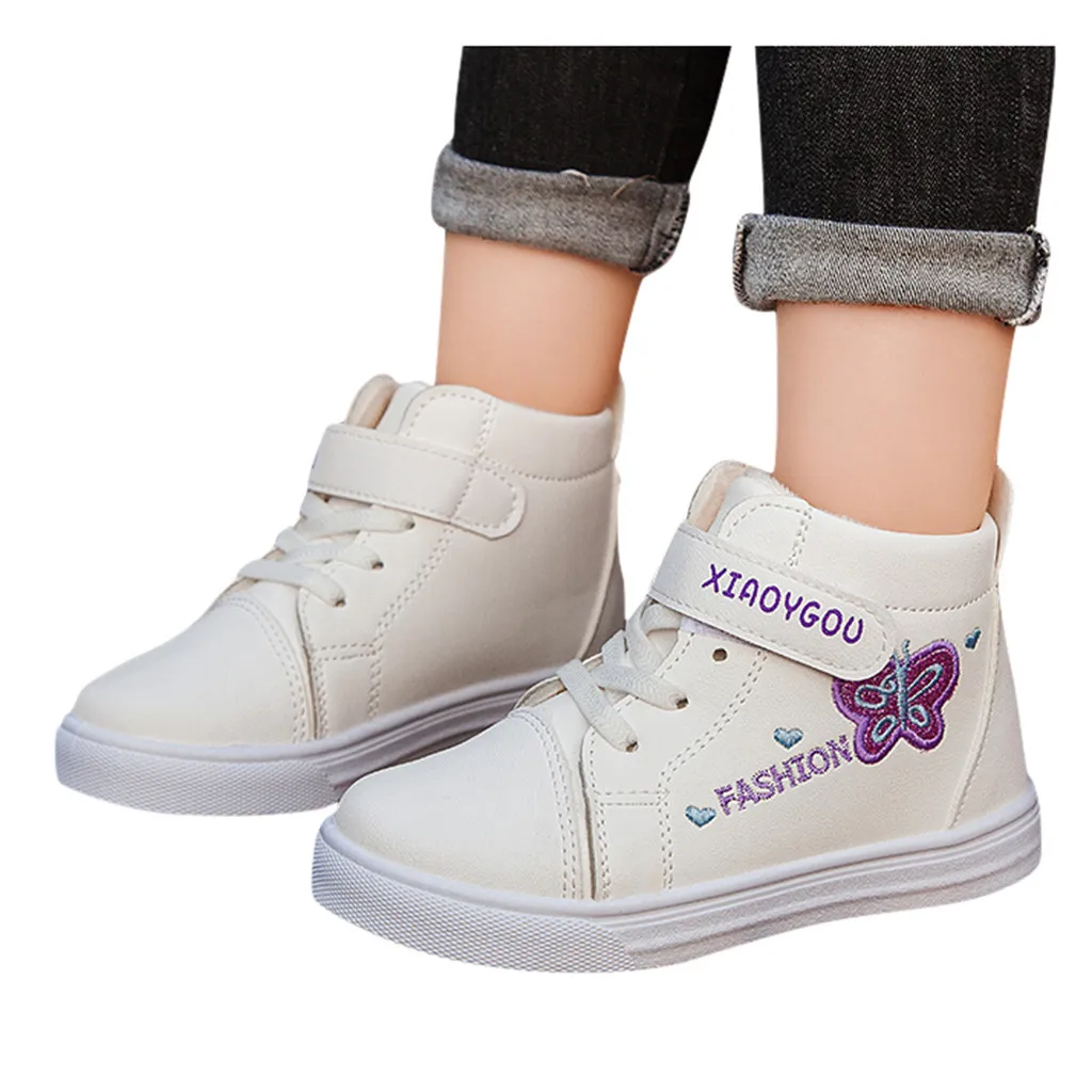 Детская обувь для маленьких девочек принцессы с бантом однотонная Повседневная