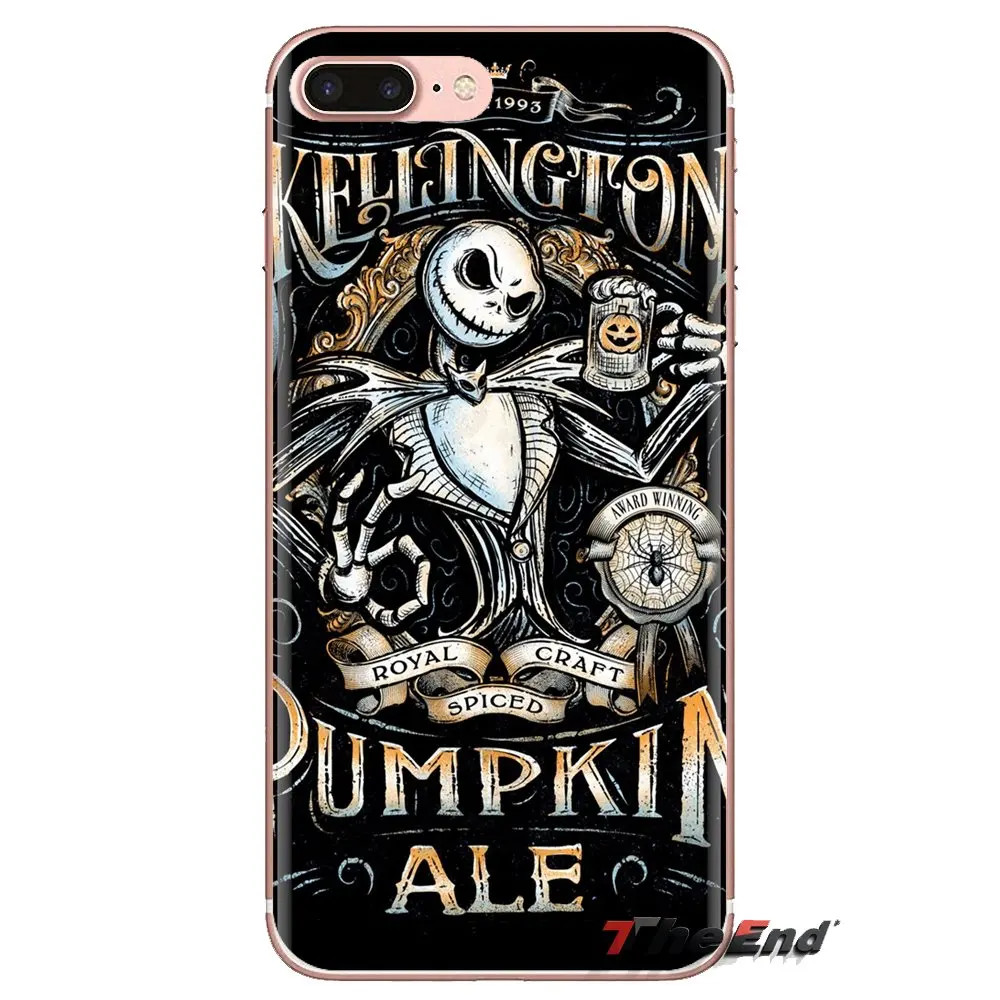 Soft Silicone Case For Huawei Nova 2 3 2i 3i Y6 Y7 Y9 Prime Pro GR3 GR5 2017 2018 2019 Y5II Y6II Jack and Sally Nightmare before |