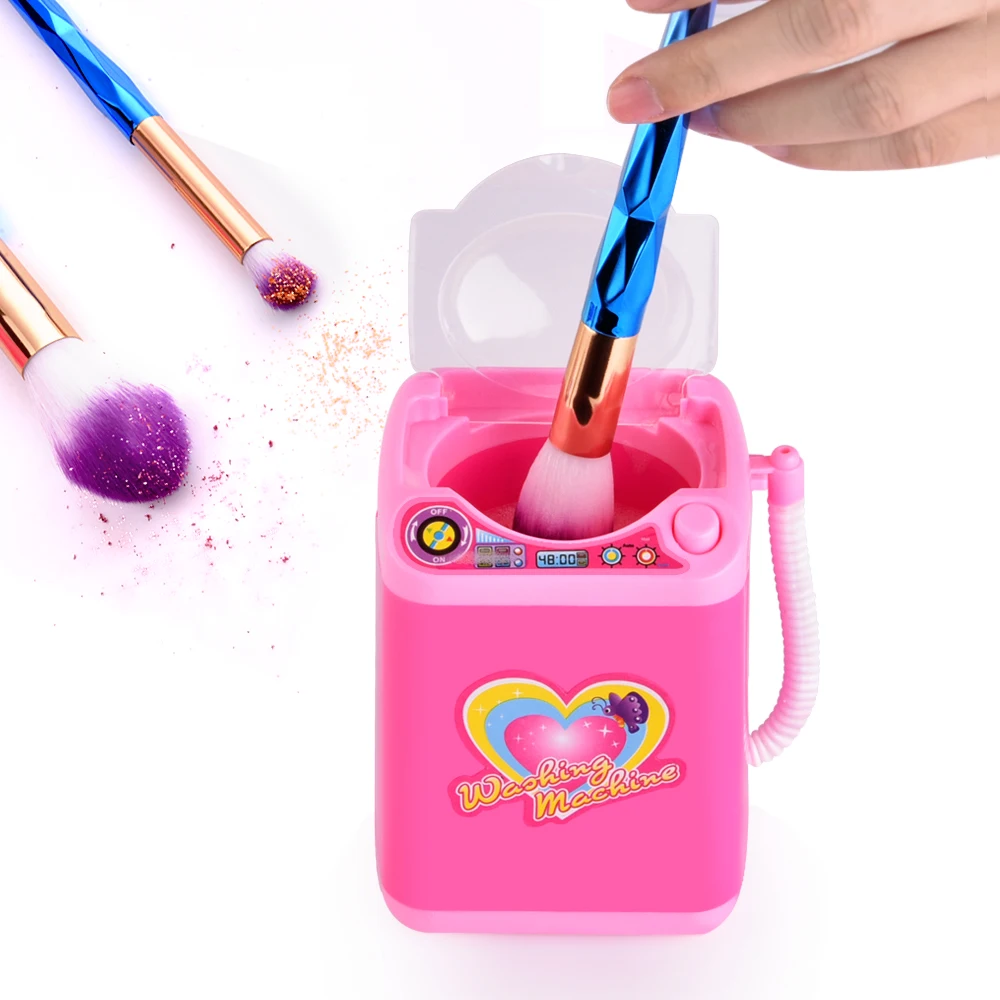 Мини-шайба макияжная щетка и губки для чистки электрическая Милая косметическая