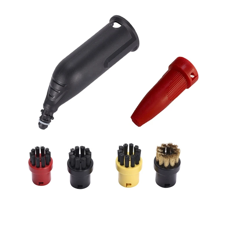 

Steam Cleaner Nozzle Slit Brush Power Nozzle Head for KARCHER SC1/SC2/SC3/SC4/SC5 Steam Cleaner Slit Scrape Brush