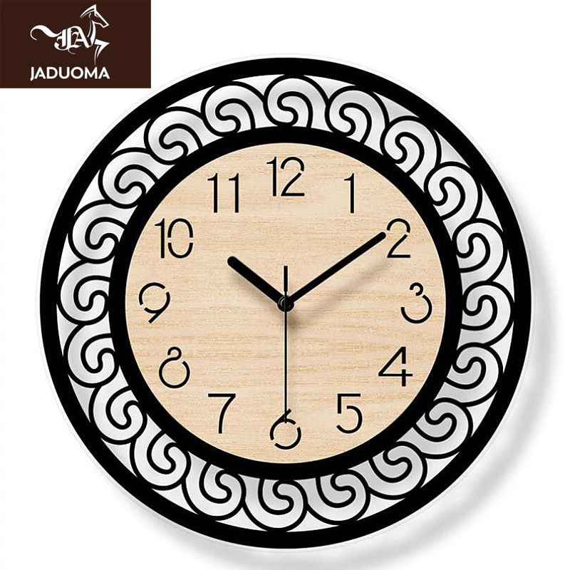 

JADUOMA Wall Clock 3D Acrylic Large Size Clock Modern Design For Home Decoration Big Silent Movement Duvar Saati For Room Saat