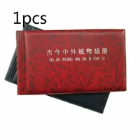 1pcs 40 page banknote book banknotes currency stocks collection protection photo album storage