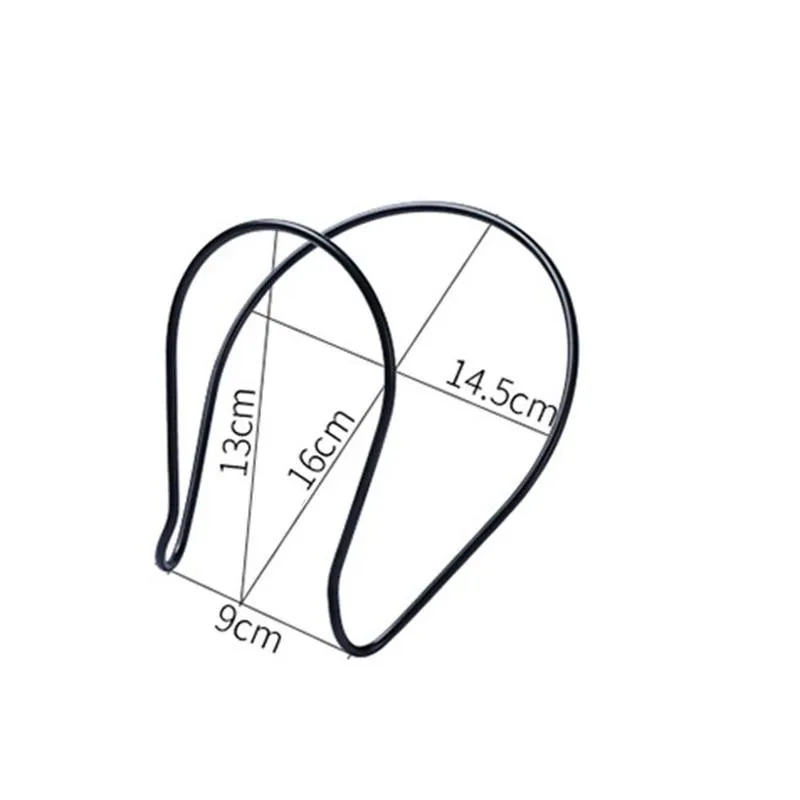 

1pc Hanging Hat Storage Rack Hanger Household Wall-mounted The Door Hook Beind Scarf Rack Hook Storage Door Hat Bag V3M0