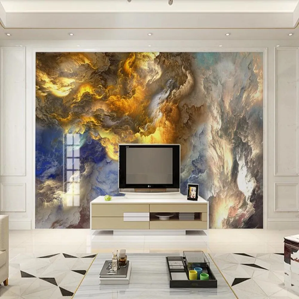 Milofi Пользовательские Большие Настенные обои 3D современные абстрактные