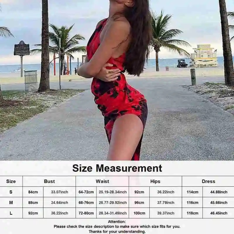 

Women Retro Fashion One-shoulder Sleeveless Midi Dress Trendy Irregular Hem Print Wrap Hip Summer Dress Vestidos robe femme