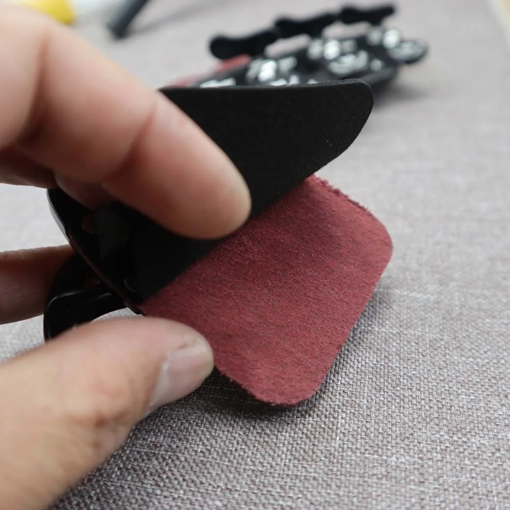 1 шт. Decut Barebow Tab коровья кожа палец вкладка защита оригинальный стрельба из лука