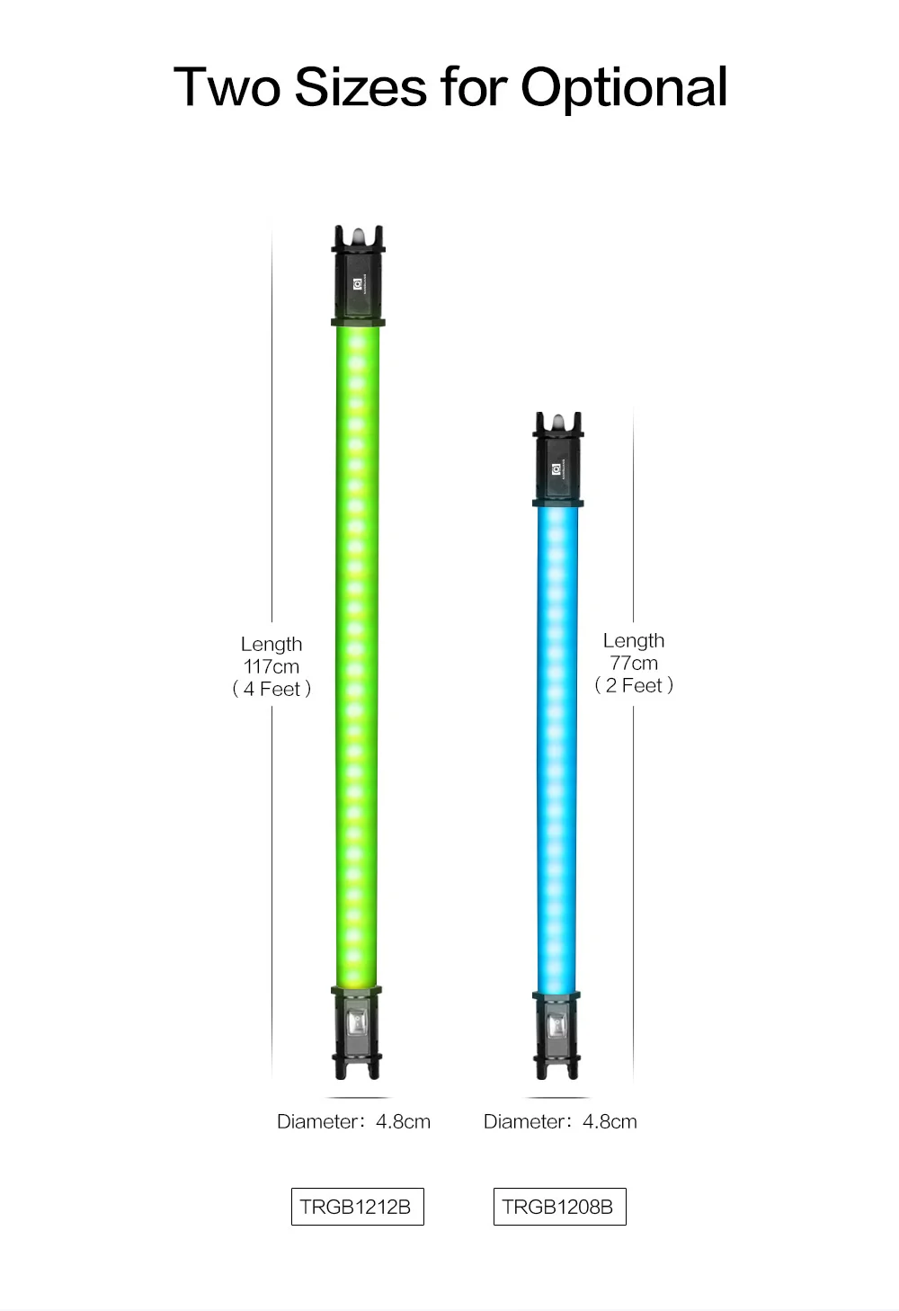 NanGuang светодиодный студийный свет RGB цвет 2700 K-6500 K Фото освещение селфи световая палка для Youtube фото камеры