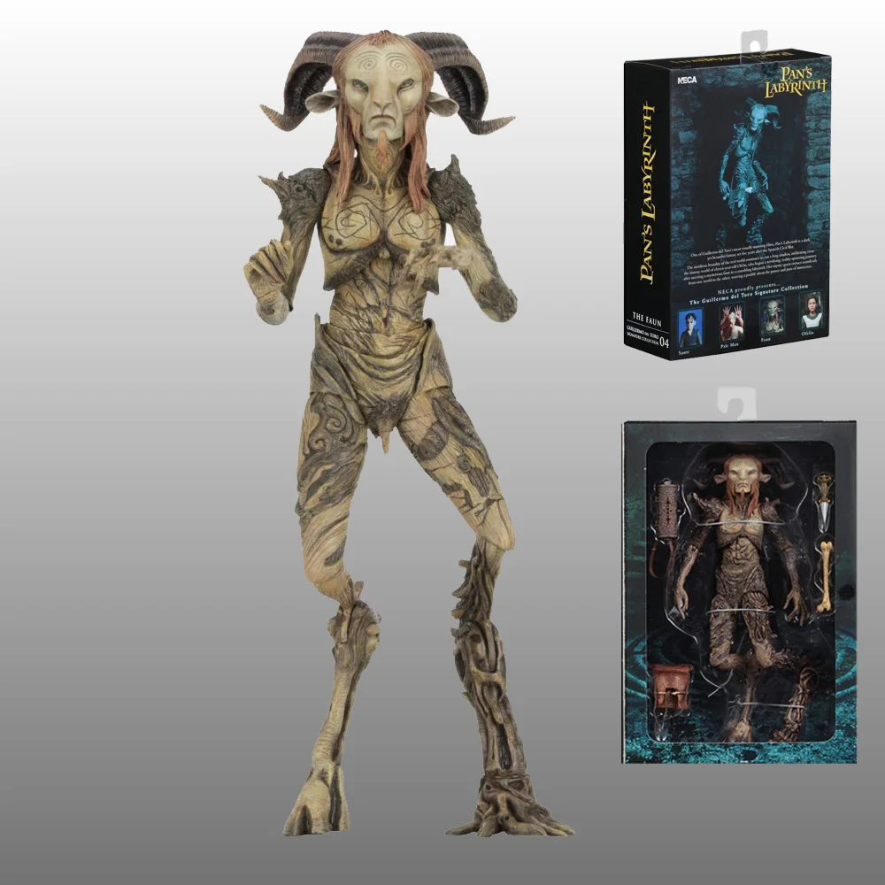22 см оригинальные NECA кастрюли лабиринт El Laberinto del Fauno Faun фигурки модель