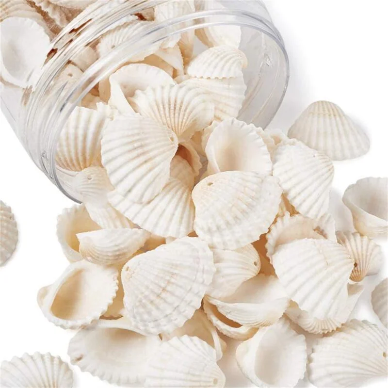 

Рашка из натуральной белой моллюсковой ракушки, кулон для изготовления ювелирных изделий «сделай сам», ожерелье, браслет, серьги, аксессуар...