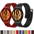 Ремешок для Samsung Galaxy wacth 4Classic3Active 246 мм42 мм, магнитный браслет для Gear S3 Frontier Huawei GT2Pro, 20 мм22 мм