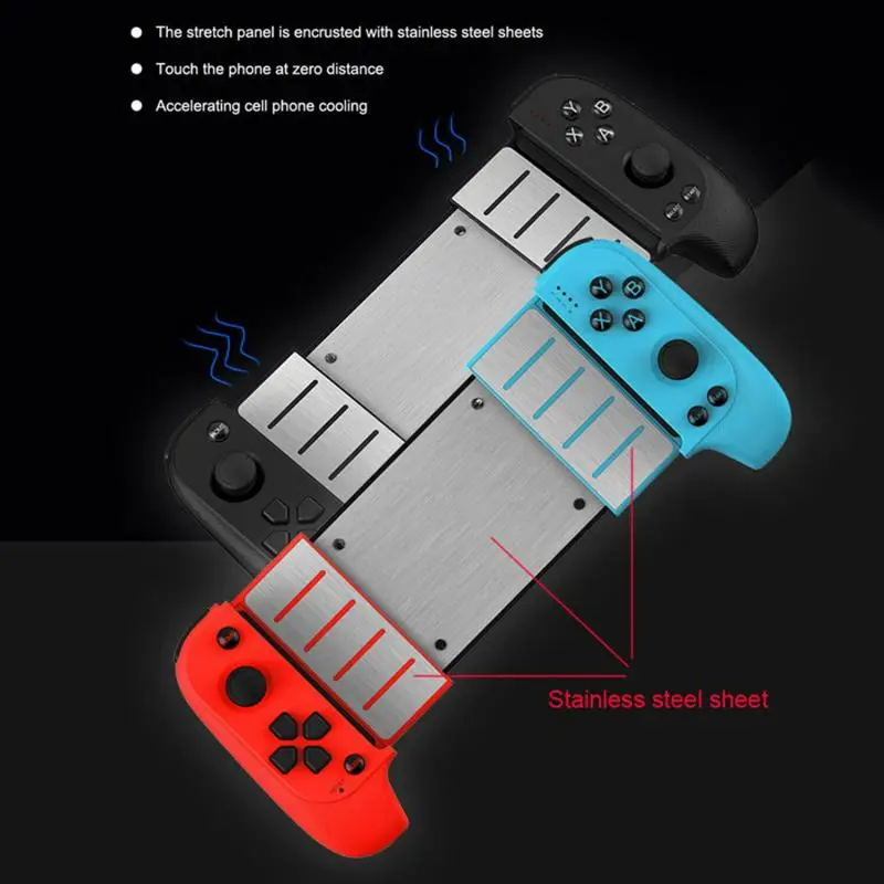 Saitake 7007F Wireless Bluetooth-compatib Game Controller Telescopic Gamepad Joystick For Samsung Xiaomi Huawei Android Phone PC |