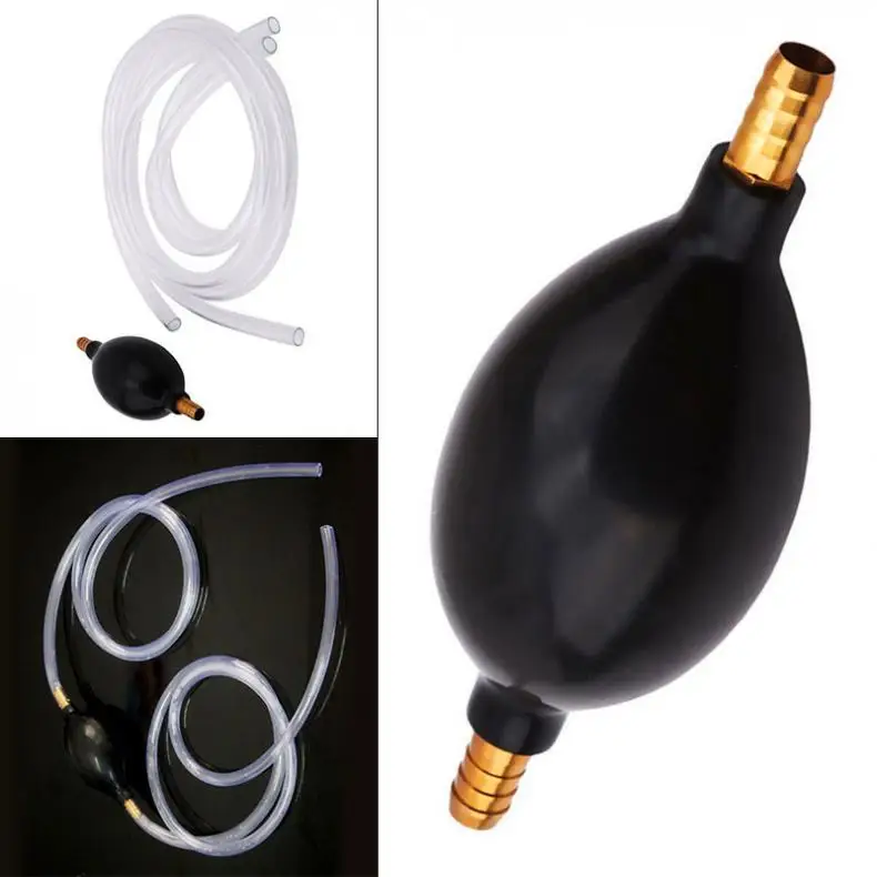 6 мм Резиновый алюминиевый ручной вакуумный насос с топливоперекачивающим