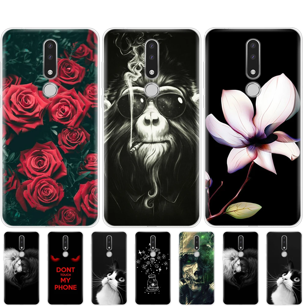 For Nokia 3.1 Plus Case Silicone Soft tpu Back Cover for Nokia3.1 2018 phone protective coque bumper | Мобильные телефоны и
