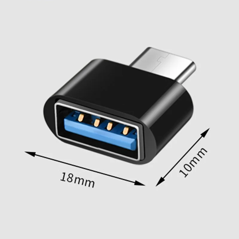 Адаптер Type c OTG к USB 3 0 для Huawei Xiaomi LeTV Apple мобильный телефон Универсальная мышь