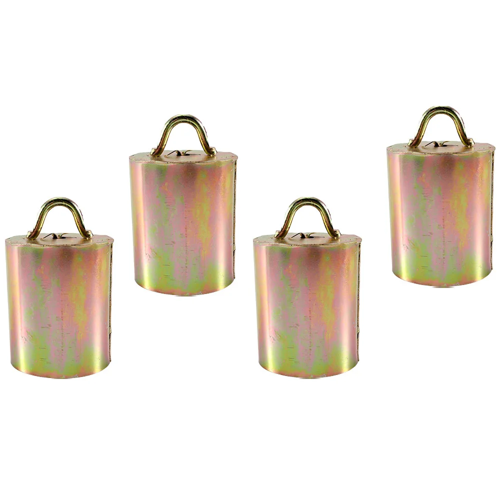 

4 шт. колокольчики для скота колокольчики для выпасения коров лошадей овец колокольчики кулоны товары для скота