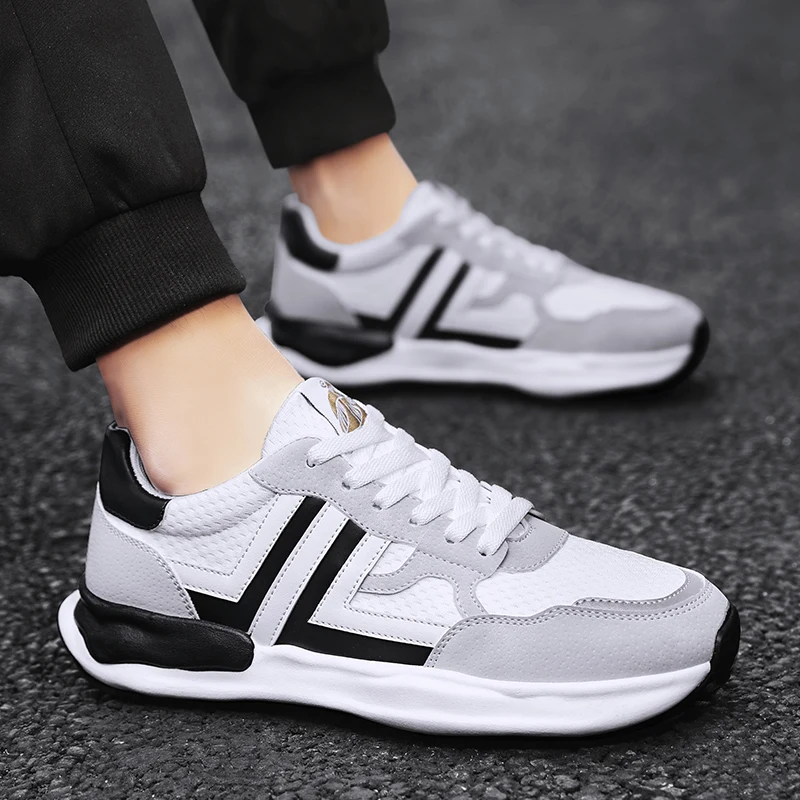 

Brand Men Casual Sneakers Breathable Non-Slip Jogging Running Shoes Trainers Wear-resistant Man Footwears Zapatillas Hombre