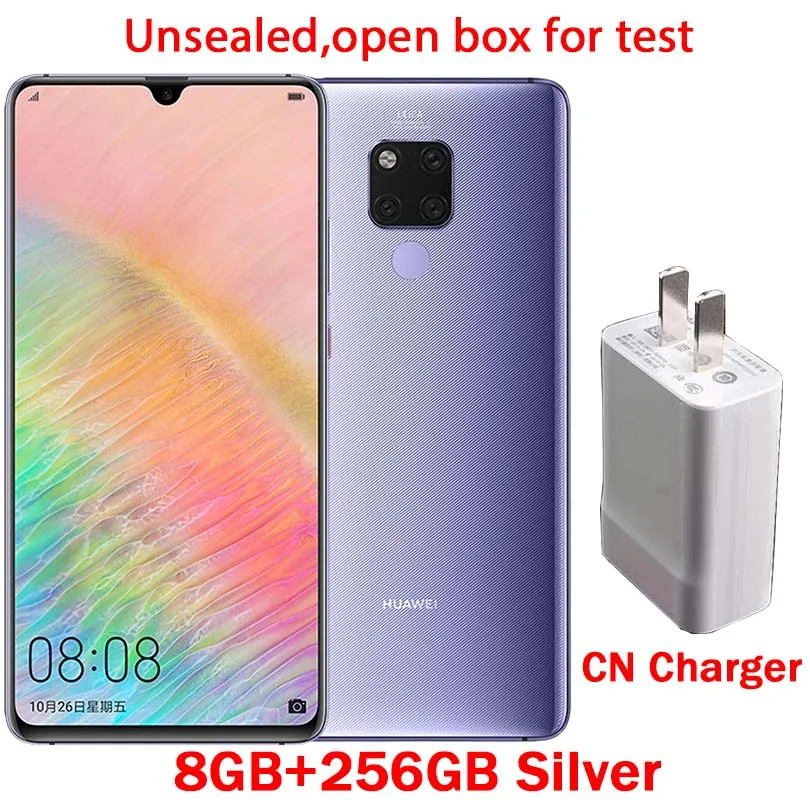 8GB 256GB Silver HUAWEI mate 20X20X5G/4G смартфон 7,2 полный экран 2244x1080 Kirin 980 Восьмиядерный EMUI 9,0 5000 мАч 4* Камера быстрое зарядное устройство - Цвет: 8GB 256GB Silver
