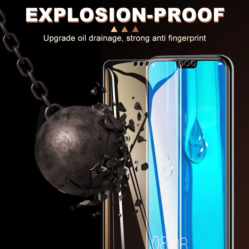 

3Pcs Tempered Glass On For Huawei Y7 Y9 Y5 Prime 2018 2019 Y8S Y8P Y7P Y6P Y6S Y5P Y9S Y7S Glass Huawei Y7 Pro 2019 Y5 Lite Film