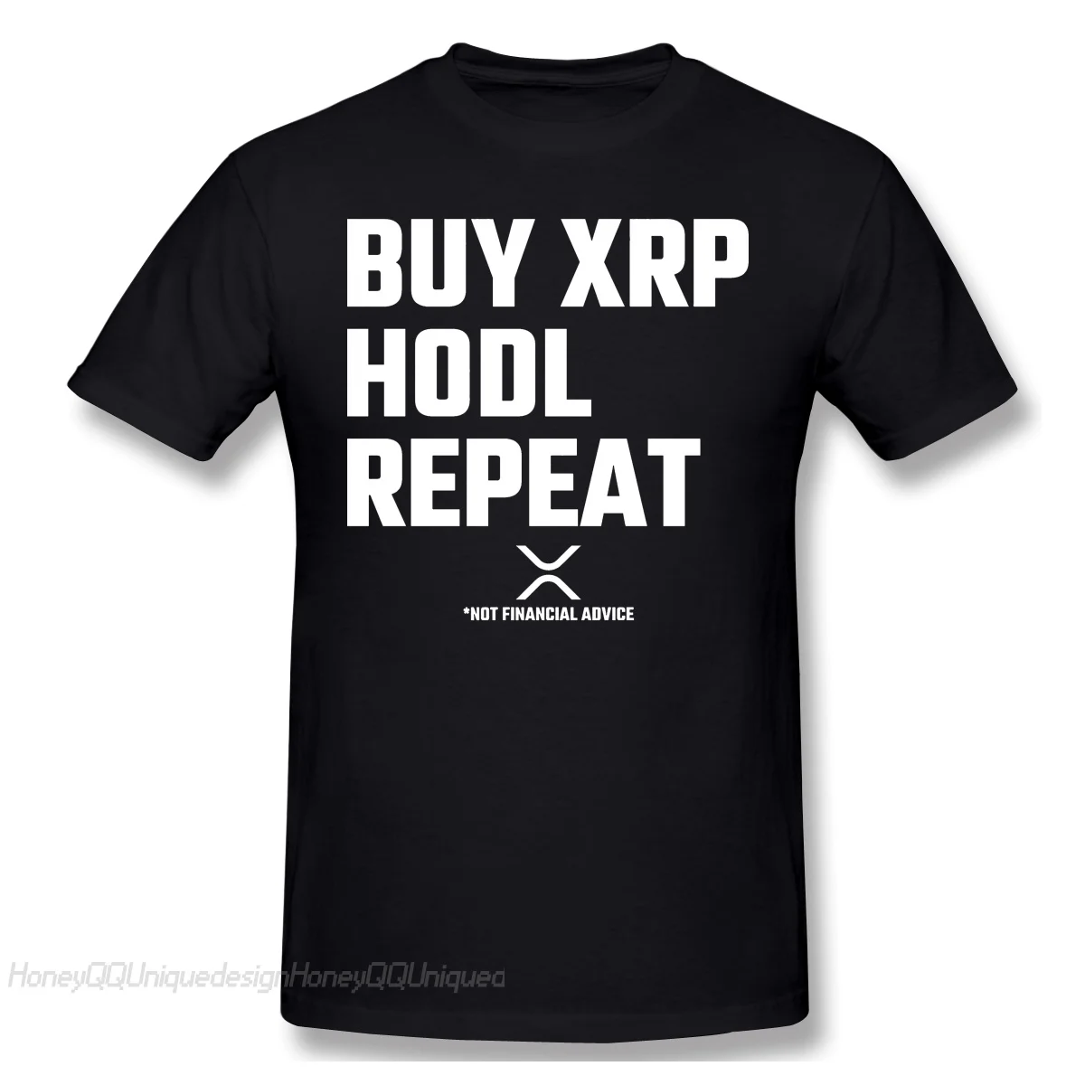 

Купить Hodl Повторите рубашка для мужчин 100% хлопок короткие летние рукава футболка XRP пульсации монета криптовалюта Повседневная Свободная ф...