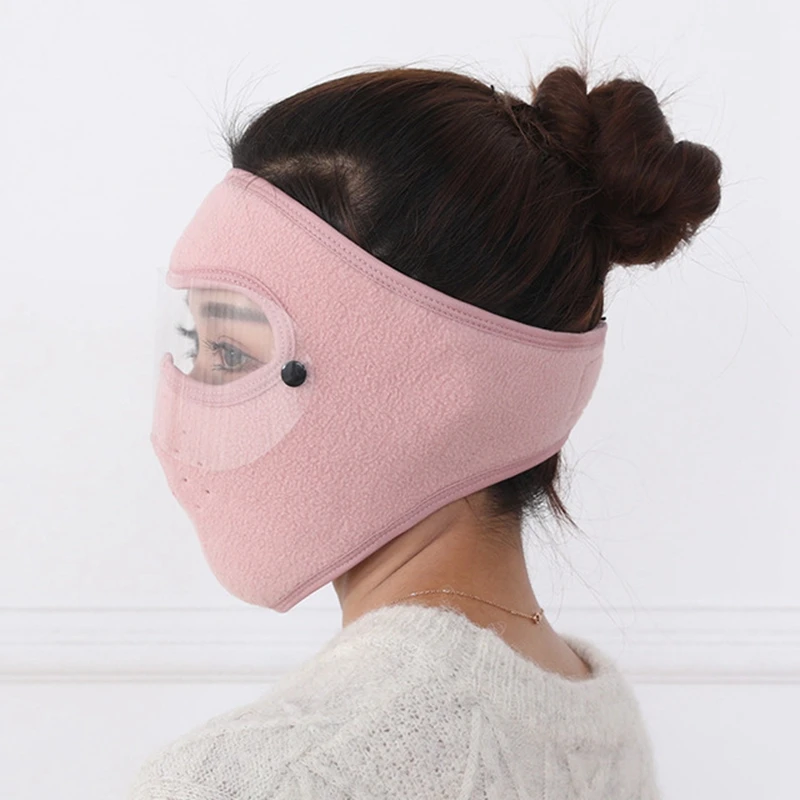 Мотоциклетная маска для лица уличная зимняя теплая Пылезащитная защиты глаз