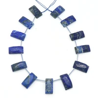 vintage natural stone pendants faceted lapis lazuli cube charms for jewelry making diy women man necklace accessories