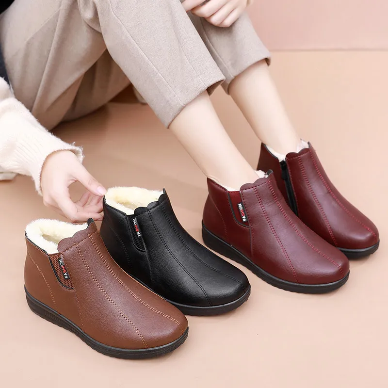 Winter Warm Women Boots Fashion Shoes for Women 2022 Female Plush Ankle Boot Trekking Waterproof Snow Ladies Shoe Botas De Mujer 4 Winter Warm Women Boots Fashion Shoes for Women 2022 Female Plush Ankle Boot Trekking Waterproof Snow Ladies Shoe Botas De Mujer 4