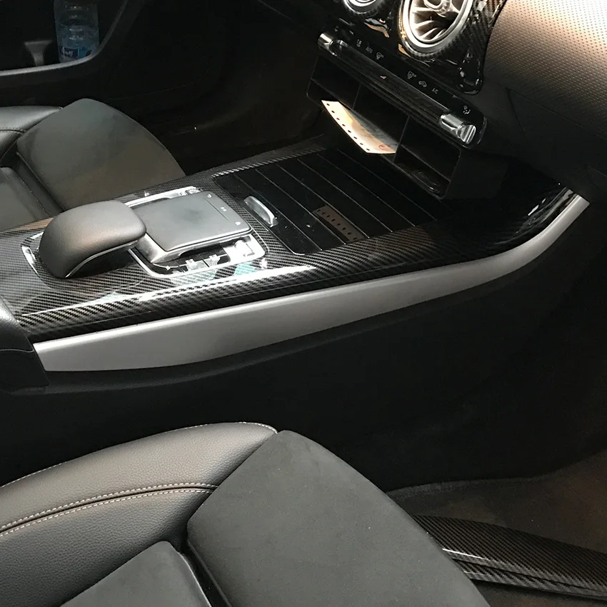 Панель для консоли Mercedes Benz A CLA Class W177 C118 A180 A200 A220 боковая декоративная накладка