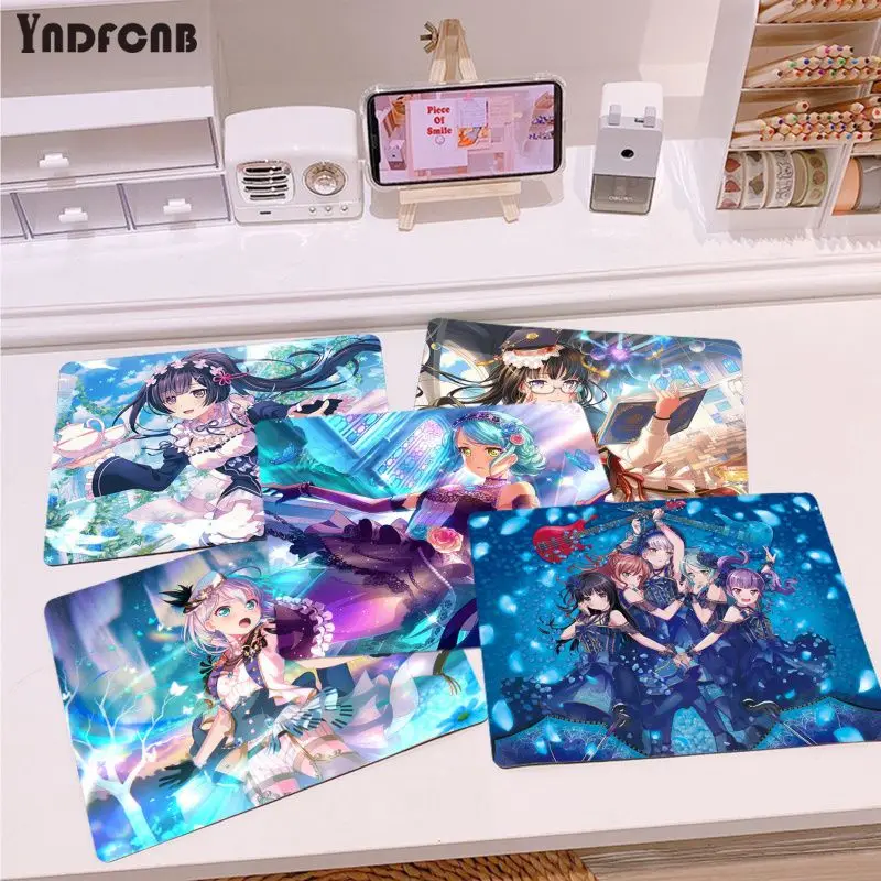 

YNDFCNB Hot Sales BanG Dream Roselia Laptop Computer Mousepad for CS GO/LOL Top Selling Wholesale Gaming Pad mouse
