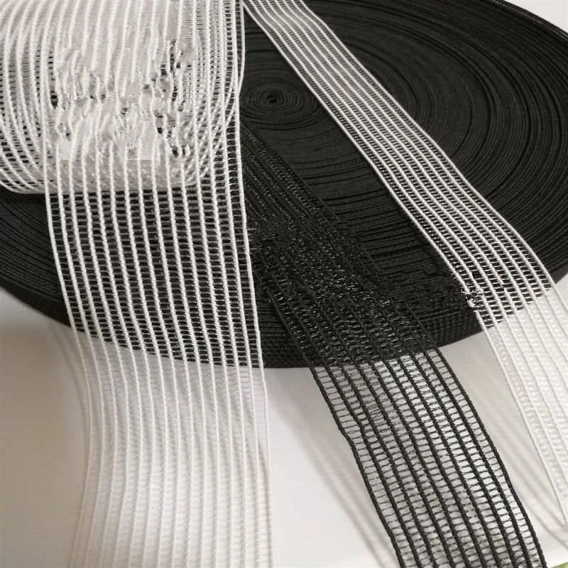 3 метра швейная растягивающаяся сетка эластичная лента 1 5 7 см черно белое кружево